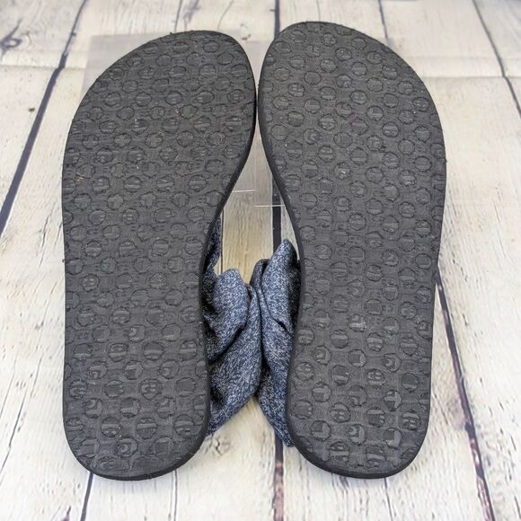 Sanuk Yoga Mat Sling Sandals - Heather Blue - Picture 6 of 8